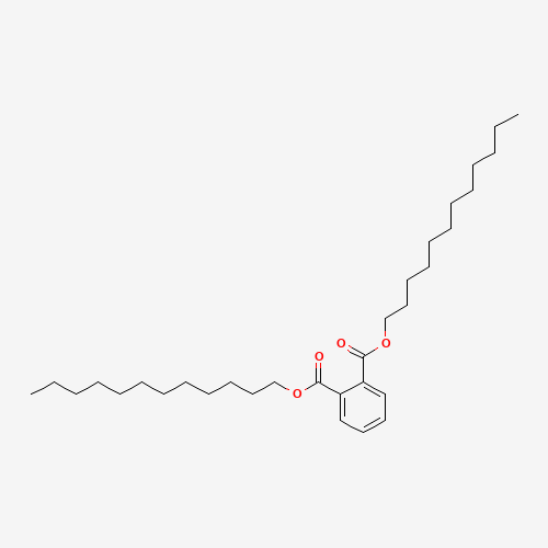 didodecyl benzene-1,2-dicarboxylate (CAS: 2432-90-8) - Chemical Structure and Molecular Formula 