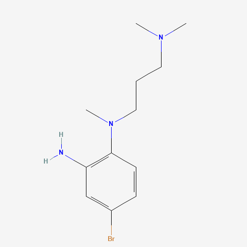 4-bromo-1-N-[3-(dimethylamino)propyl]-1-N-methylbenzene-1,2-diamine (CAS: 870220-90-9) - Related Chemical Product