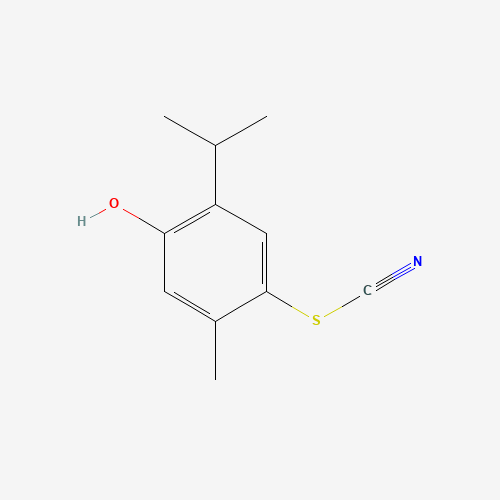 (4-hydroxy-2-methyl-5-propan-2-ylphenyl) thiocyanate (CAS: 6074-31-3) - Related Chemical Product