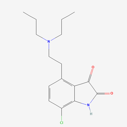 7-chloro-4-[2-(dipropylamino)ethyl]-1H-indole-2,3-dione (CAS: 102842-50-2) - Related Chemical Product
