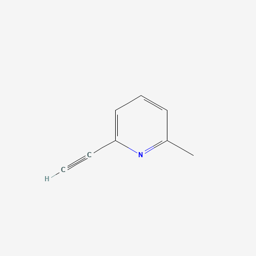 2-ethynyl-6-methylpyridine (CAS: 30413-58-2) - Chemical Structure and Molecular Formula 