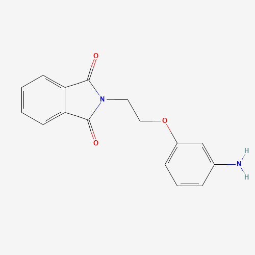 2-[2-(3-aminophenoxy)ethyl]isoindole-1,3-dione (CAS: 545393-60-0) - Related Chemical Product