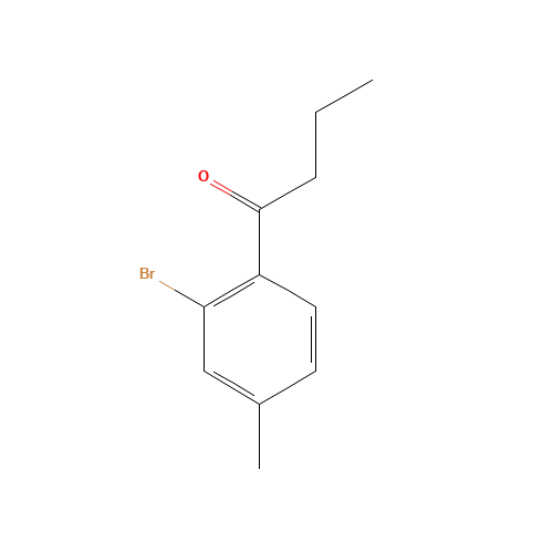 1-(2-bromo-4-methylphenyl)butan-1-one (CAS: 1232407-59-8) - Related Chemical Product