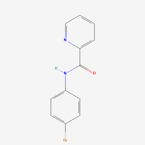 N-(4-bromophenyl)pyridine-2-carboxamide (CAS: 14547-73-0) - Chemical Structure and Molecular Formula 