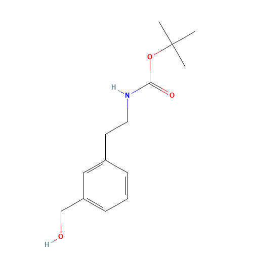 tert-butyl N-[2-[3-(hydroxymethyl)phenyl]ethyl]carbamate (CAS: 1175090-35-3) - Related Chemical Product
