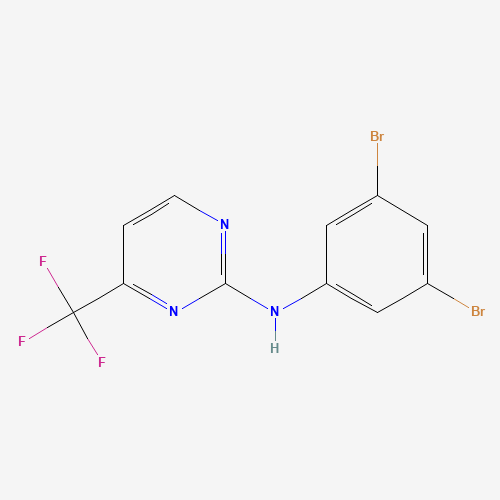 N-(3,5-dibromophenyl)-4-(trifluoromethyl)pyrimidin-2-amine (CAS: 1312535-08-2) - Related Chemical Product