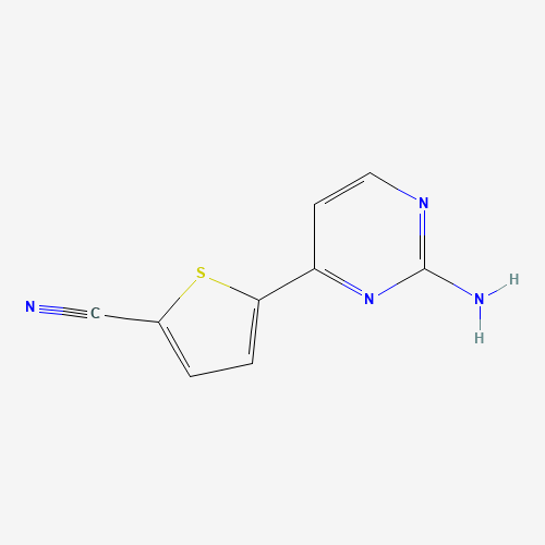 5-(2-aminopyrimidin-4-yl)thiophene-2-carbonitrile (CAS: 913322-72-2) - Related Chemical Product
