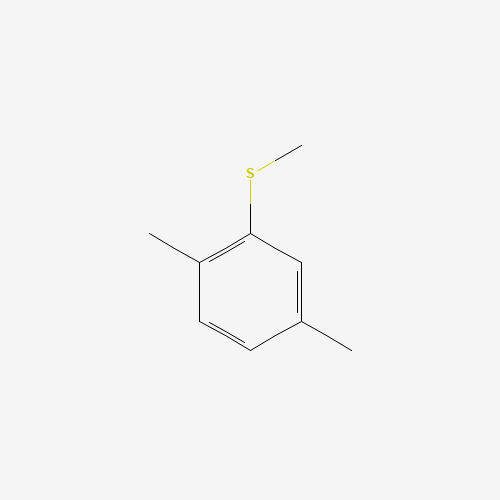 1,4-dimethyl-2-methylsulfanylbenzene (CAS: 66623-67-4) - Chemical Structure and Molecular Formula 