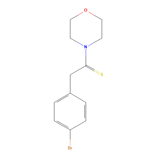 2-(4-bromophenyl)-1-morpholin-4-ylethanethione (CAS: 77129-81-8) - Related Chemical Product