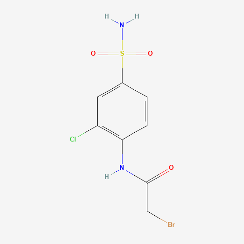 2-bromo-N-(2-chloro-4-sulfamoylphenyl)acetamide (CAS: 920036-07-3) - Related Chemical Product