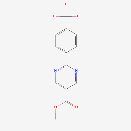 methyl 2-[4-(trifluoromethyl)phenyl]pyrimidine-5-carboxylate (CAS: 871251-66-0) - Related Chemical Product