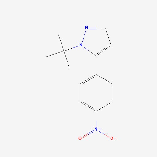 1-tert-butyl-5-(4-nitrophenyl)pyrazole (CAS: 942920-33-4) - Related Chemical Product