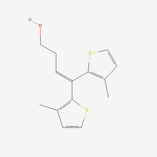 4,4-bis(3-methylthiophen-2-yl)but-3-en-1-ol (CAS: 847233-27-6) - Related Chemical Product
