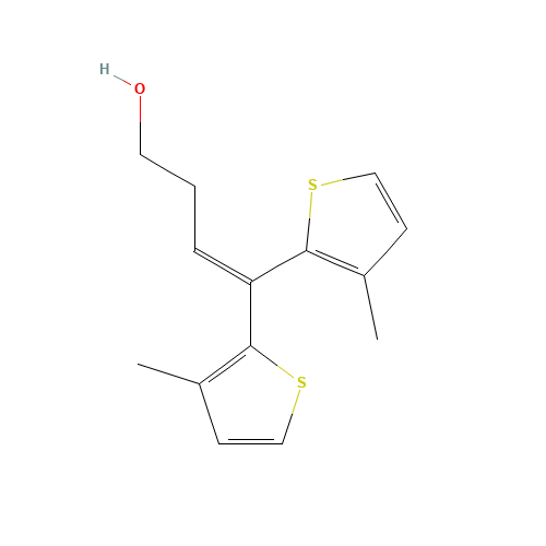 4,4-bis(3-methylthiophen-2-yl)but-3-en-1-ol (CAS: 847233-27-6) - Related Chemical Product
