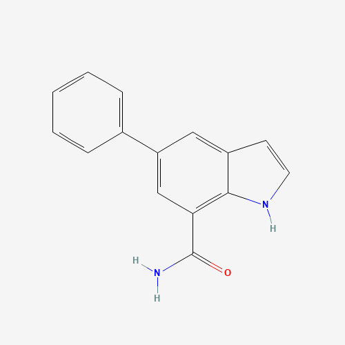 5-phenyl-1H-indole-7-carboxamide (CAS: 860625-06-5) - Related Chemical Product