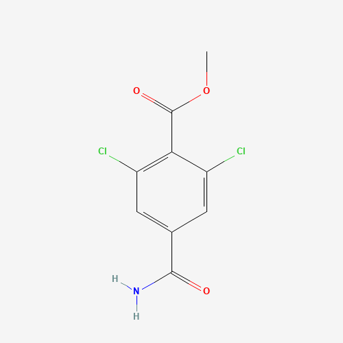 methyl 4-carbamoyl-2,6-dichlorobenzoate (CAS: 409127-31-7) - Related Chemical Product