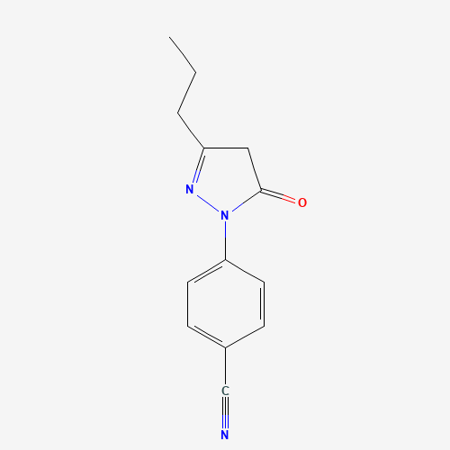 4-(5-oxo-3-propyl-4H-pyrazol-1-yl)benzonitrile (CAS: 184707-96-8) - Related Chemical Product