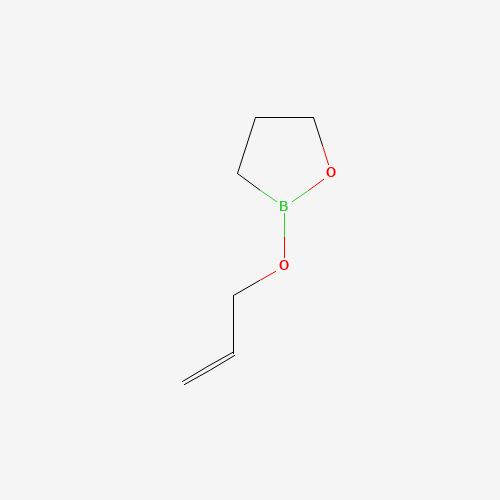 2-prop-2-enoxyoxaborolane (CAS: 79363-73-8) - Chemical Structure and Molecular Formula 