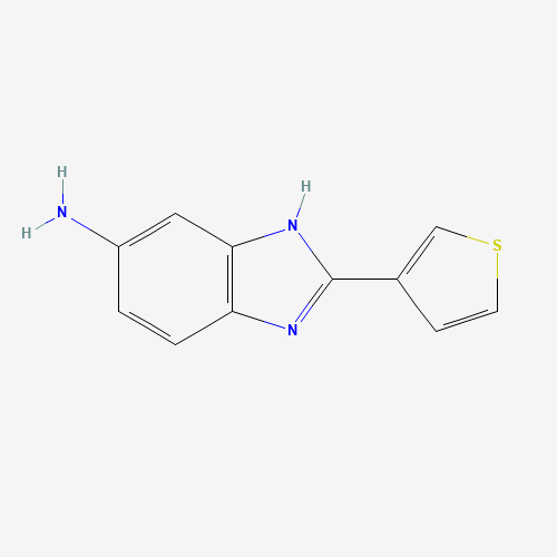 2-thiophen-3-yl-3H-benzimidazol-5-amine (CAS: 25893-09-8) - Related Chemical Product