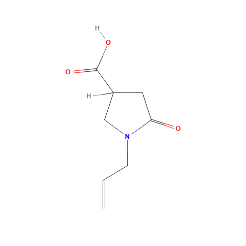5-oxo-1-prop-2-enylpyrrolidine-3-carboxylic acid (CAS: 16199-99-8) - Related Chemical Product