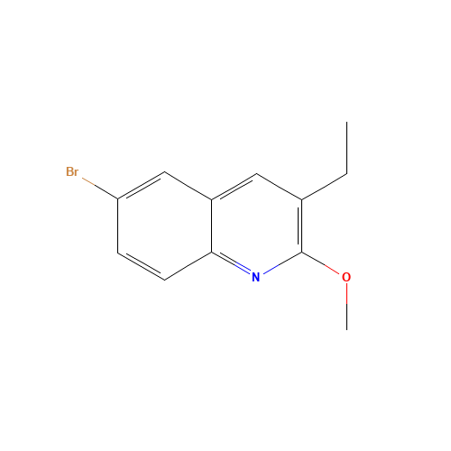 6-bromo-3-ethyl-2-methoxyquinoline (CAS: 409346-71-0) - Related Chemical Product