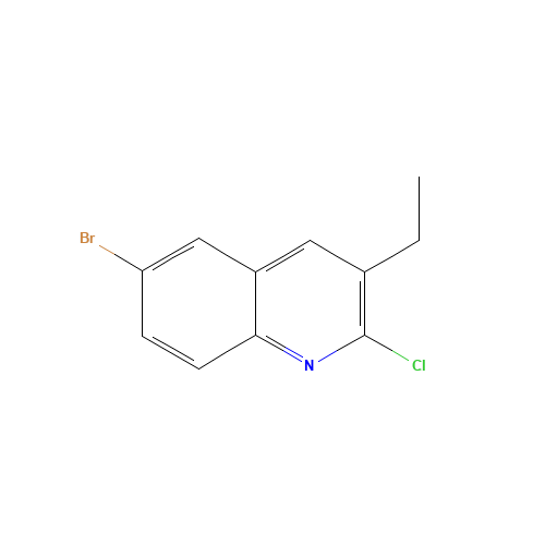 6-bromo-2-chloro-3-ethylquinoline (CAS: 409346-70-9) - Related Chemical Product
