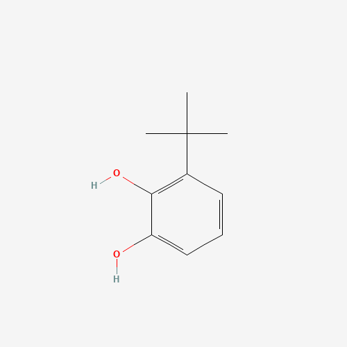 4-tert-butylbenzene-1,2-diol (CAS: 27213-78-1) - Chemical Structure and Molecular Formula 