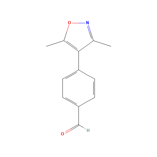 4-(3,5-dimethyl-1,2-oxazol-4-yl)benzaldehyde (CAS: 630392-25-5) - Related Chemical Product