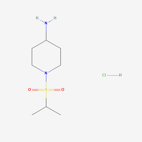 1-propan-2-ylsulfonylpiperidin-4-amine;hydrochloride (CAS: 483366-19-4) - Related Chemical Product