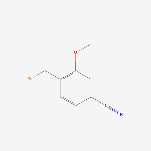 4-(bromomethyl)-3-methoxybenzonitrile (CAS: 104436-60-4) - Related Chemical Product
