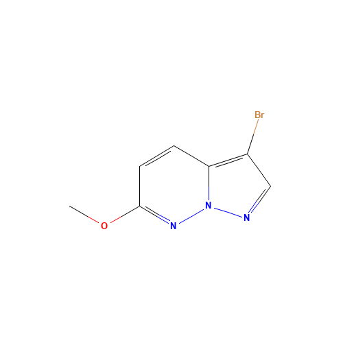 3-bromo-6-methoxypyrazolo[1,5-b]pyridazine (CAS: 1246552-73-7) - Related Chemical Product