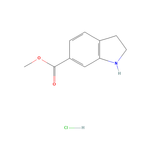 methyl 2,3-dihydro-1H-indole-6-carboxylate;hydrochloride (CAS: 1187928-05-7) - Related Chemical Product