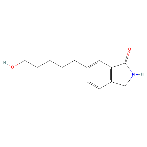 6-(5-hydroxypentyl)-2,3-dihydroisoindol-1-one (CAS: 1007455-46-0) - Related Chemical Product