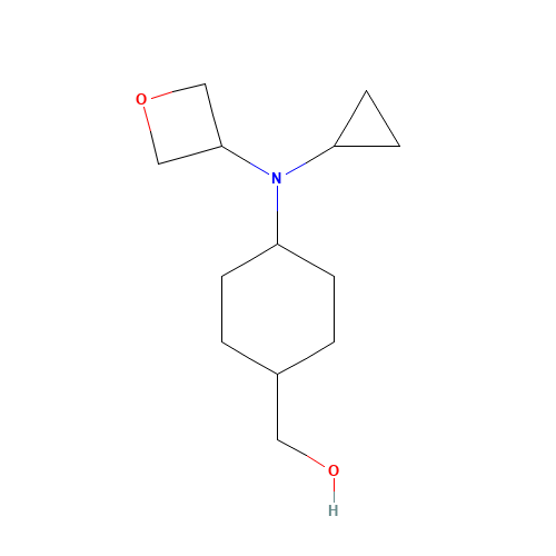 [4-[cyclopropyl(oxetan-3-yl)amino]cyclohexyl]methanol (CAS: 1257050-25-1) - Related Chemical Product