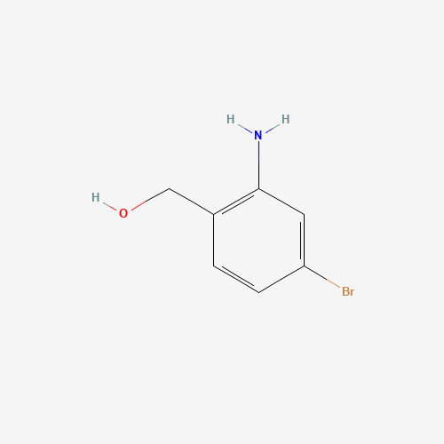 (2-amino-4-bromophenyl)methanol (CAS: 946122-05-0) - Chemical Structure and Molecular Formula 