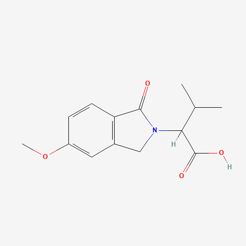 2-(6-methoxy-3-oxo-1H-isoindol-2-yl)-3-methylbutanoic acid (CAS: 1448189-58-9) - Related Chemical Product