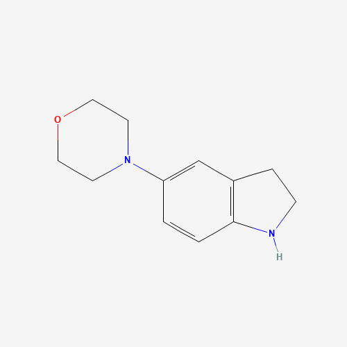 4-(2,3-dihydro-1H-indol-5-yl)morpholine (CAS: 959238-58-5) - Related Chemical Product