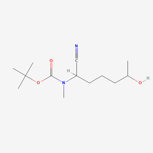 tert-butyl N-(1-cyano-5-hydroxyhexyl)-N-methylcarbamate (CAS: 1220510-75-7) - Related Chemical Product