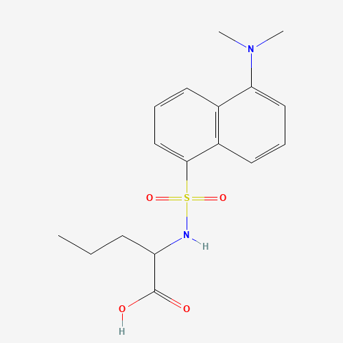 2-[[5-(dimethylamino)naphthalen-1-yl]sulfonylamino]pentanoate;piperidin-1-ium (CAS: 77426-57-4) - Related Chemical Product