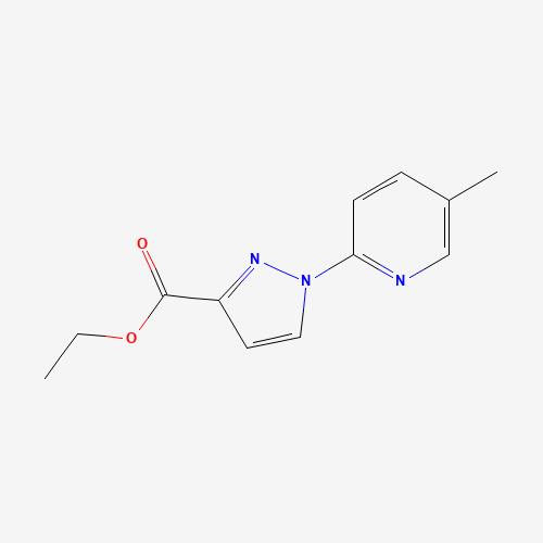 ethyl 1-(5-methylpyridin-2-yl)pyrazole-3-carboxylate (CAS: 1429309-43-2) - Related Chemical Product