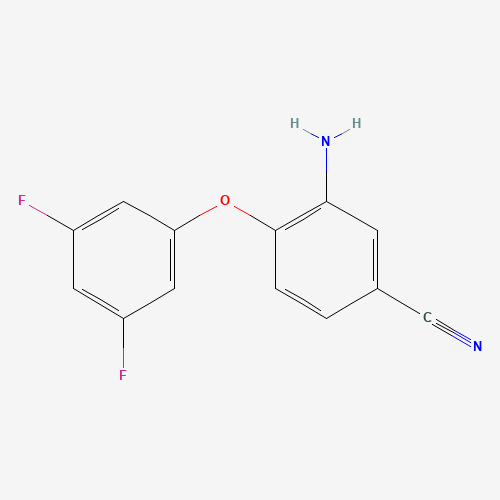3-amino-4-(3,5-difluorophenoxy)benzonitrile (CAS: 315226-75-6) - Related Chemical Product