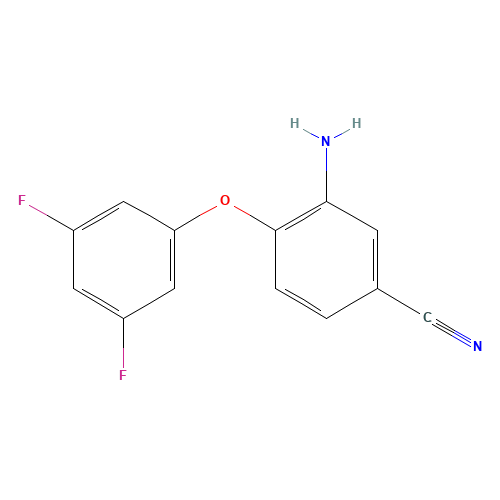 3-amino-4-(3,5-difluorophenoxy)benzonitrile (CAS: 315226-75-6) - Related Chemical Product