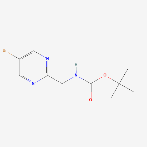 tert-butyl N-[(5-bromopyrimidin-2-yl)methyl]carbamate (CAS: 1235451-38-3) - Related Chemical Product