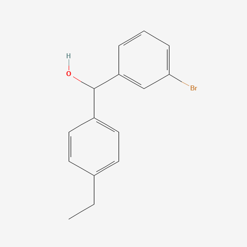 (3-bromophenyl)-(4-ethylphenyl)methanol (CAS: 333360-85-3) - Related Chemical Product