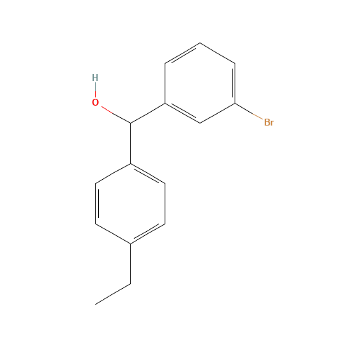 (3-bromophenyl)-(4-ethylphenyl)methanol (CAS: 333360-85-3) - Related Chemical Product