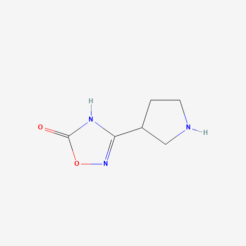 3-pyrrolidin-3-yl-2H-1,2,4-oxadiazol-5-one (CAS: 1225218-58-5) - Related Chemical Product