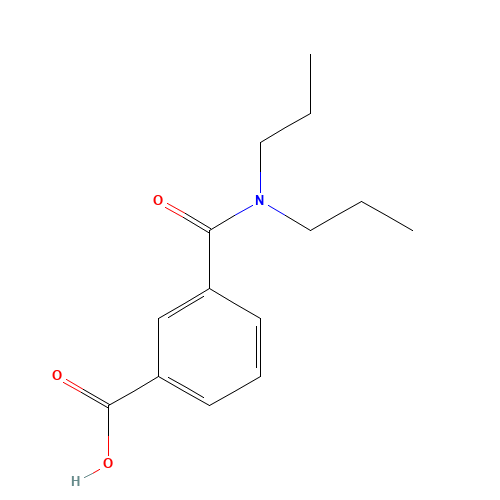 3-(dipropylcarbamoyl)benzoic acid (CAS: 126926-35-0) - Related Chemical Product