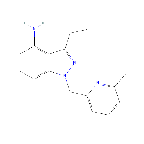 3-ethyl-1-[(6-methylpyridin-2-yl)methyl]indazol-4-amine (CAS: 1313409-18-5) - Related Chemical Product