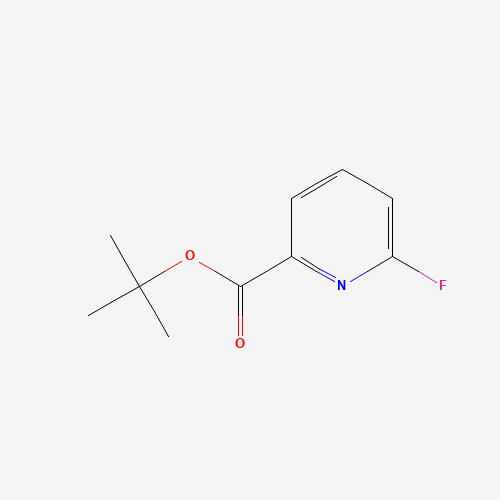 tert-butyl 6-fluoropyridine-2-carboxylate (CAS: 1053656-65-7) - Chemical Structure and Molecular Formula 