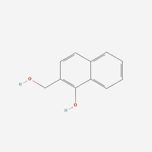 2-(hydroxymethyl)naphthalen-1-ol (CAS: 59648-32-7) - Chemical Structure and Molecular Formula 